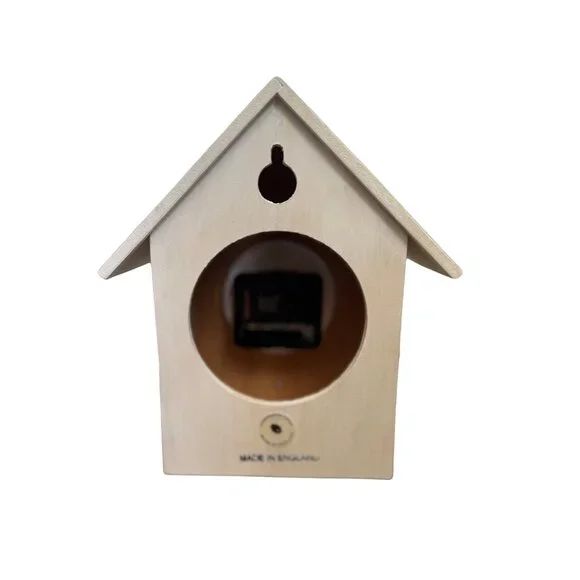 Gardeners Eden Birdhouse Clock NWT Made in England - Picture 3 of 4